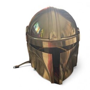 Silver Metallic Helmet Star Wars cosplay prop
